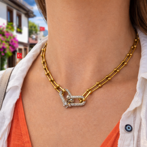 Paperclip Chain Necklace (Ataç Zincir Kolye)