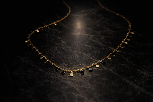 Büyük Damla Formlu Kolye 