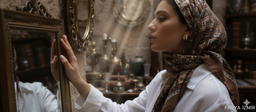 Chain Link Hoop Earrings (Zincir Halka Küpe)