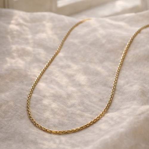 Modern Geometrik Prizma Kolye 