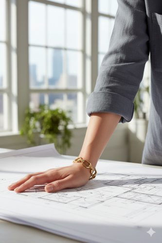 Honeycomb Bracelet (Petek Desenli Bileklik)